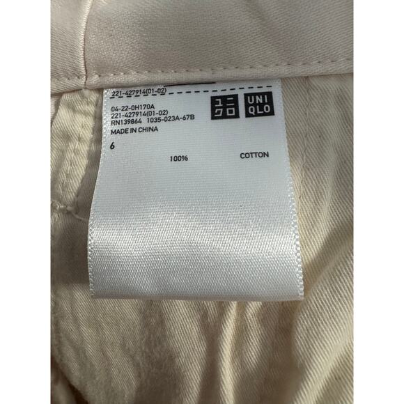 Uniqlo U Wide/Barrel Leg Chino Pants Light Pink (6) (Christophe Lemaire Design) - Picture 5 of 5